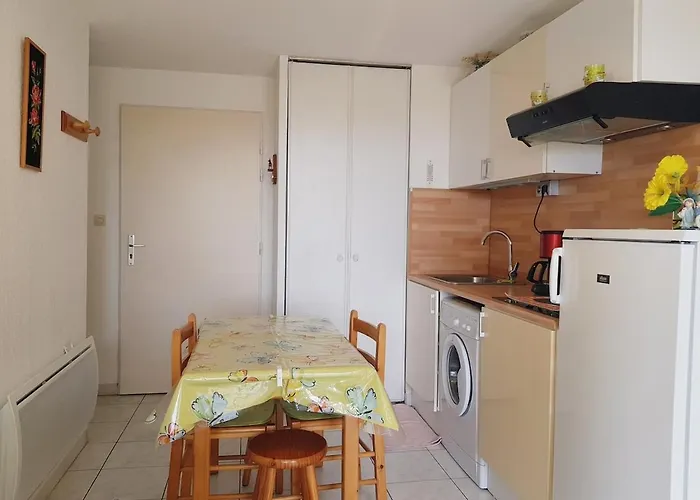 4 Personnes Avec Terrasse, Parking Et Piscine Collective - V0784